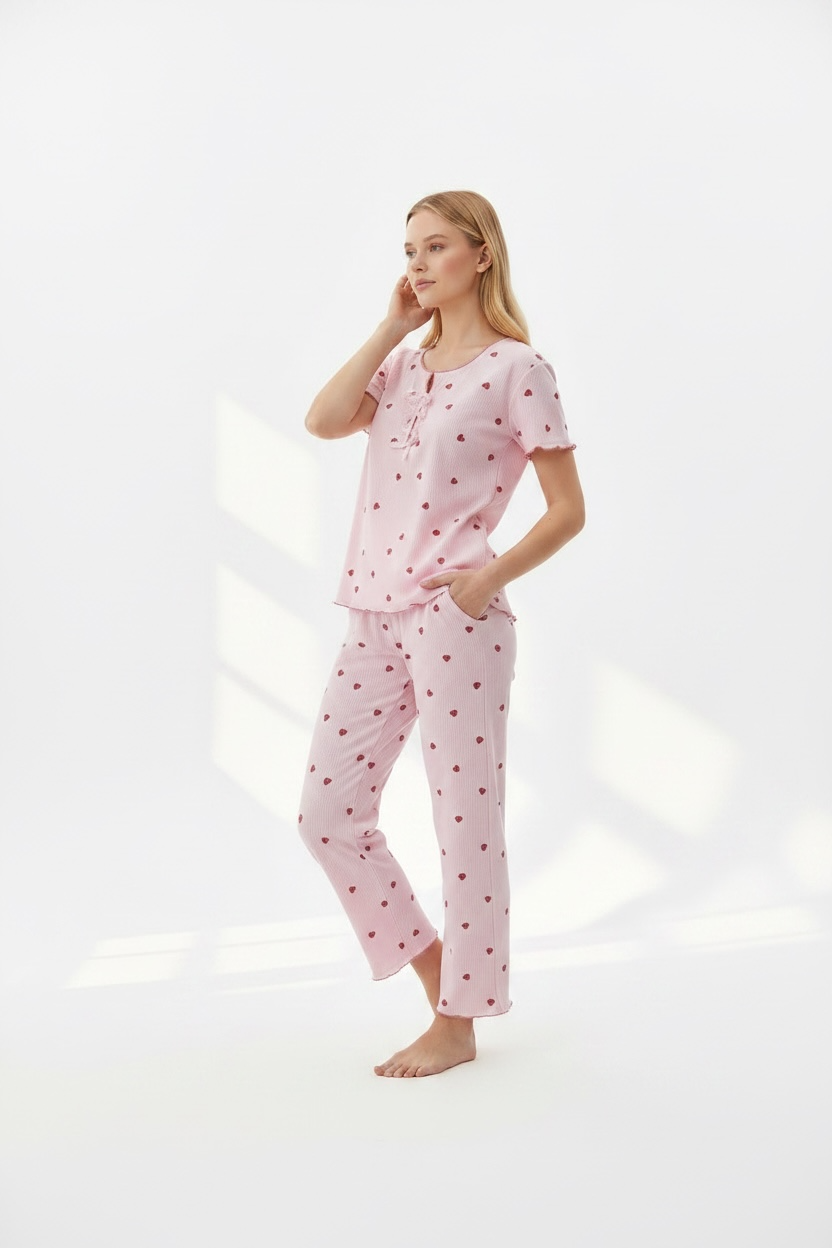 Pink Bow Pyjama