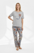 Gray Cotton Pyjama