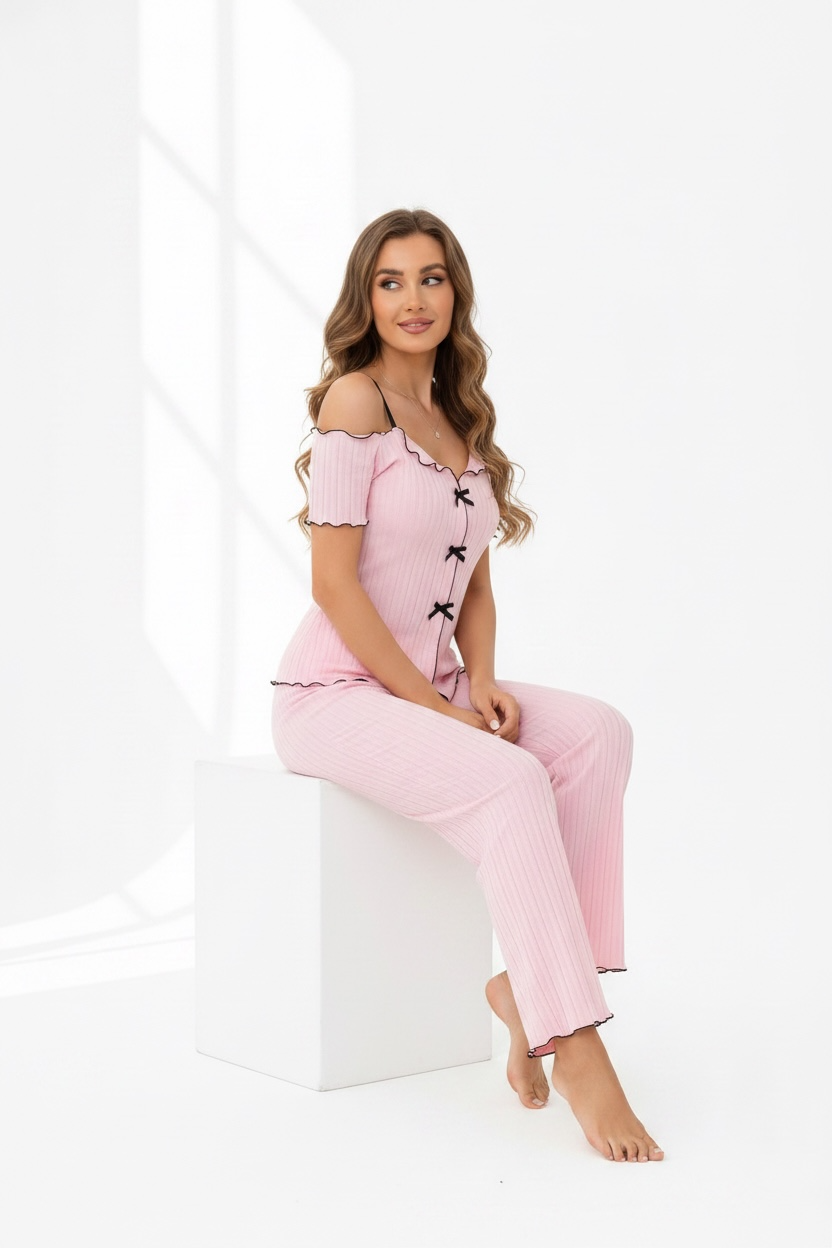 Ripped Pink Pyjama
